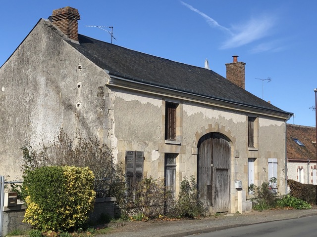 Porche de ferme à Nibelle