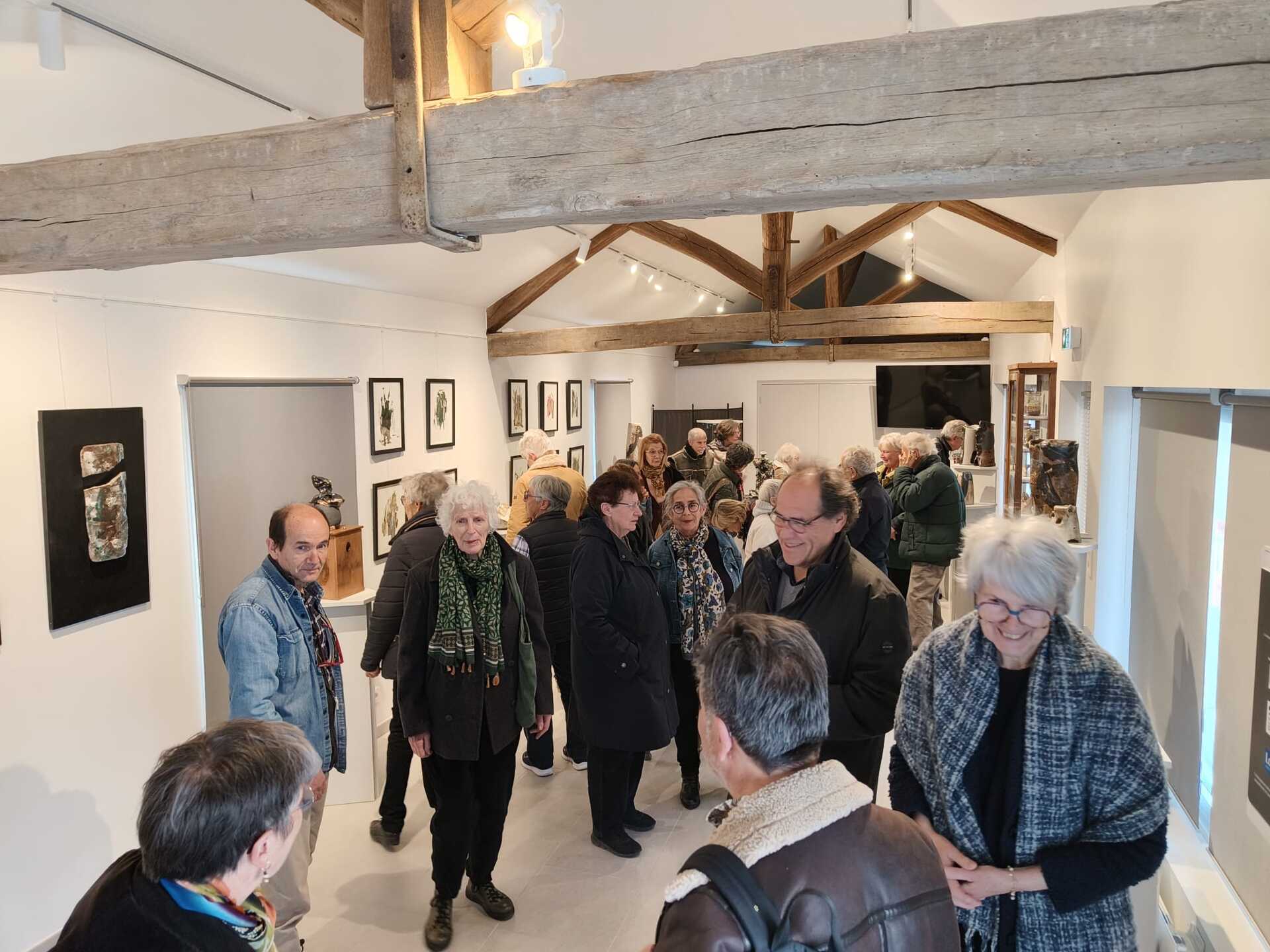 Inauguration exposition Gosse et Couturier