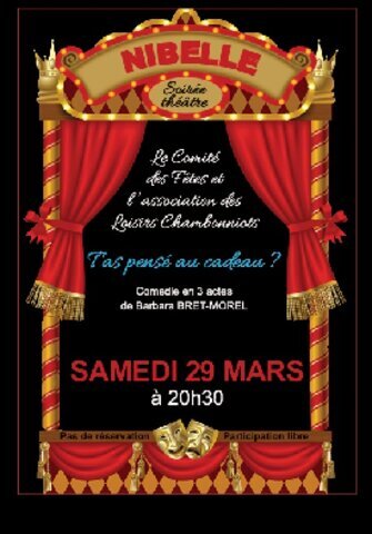 Théâtre 29 mars 2025
