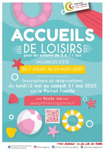 Inscriptions à l'accueil de loisirs - été 2025