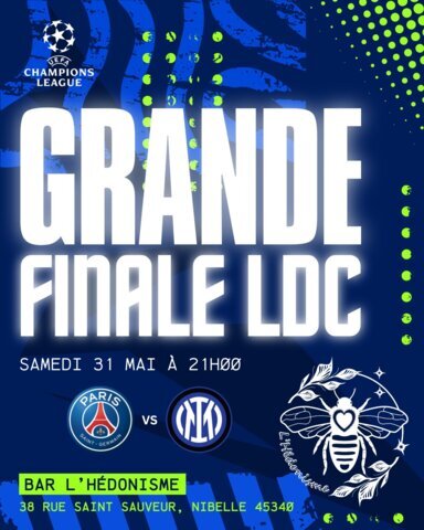 Finale Ligue des Champions Football au Bar l'Hédonisme