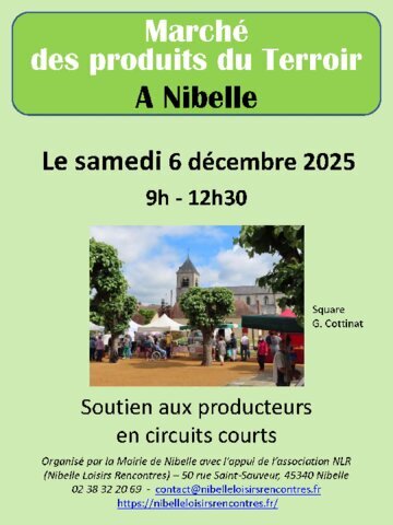 Marché des produits du terroir