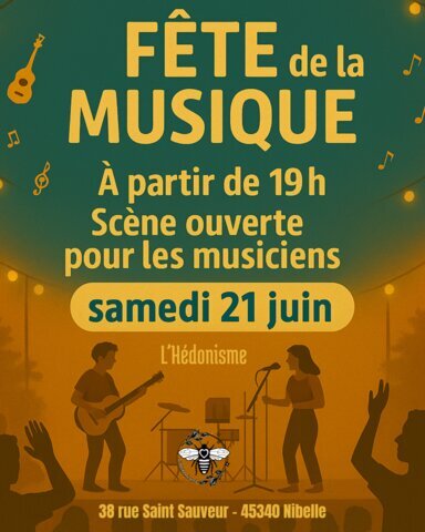 Fête de la musique - scène ouverte