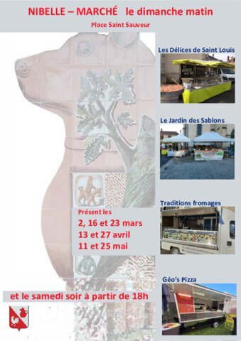 Marché Place St Sauveur