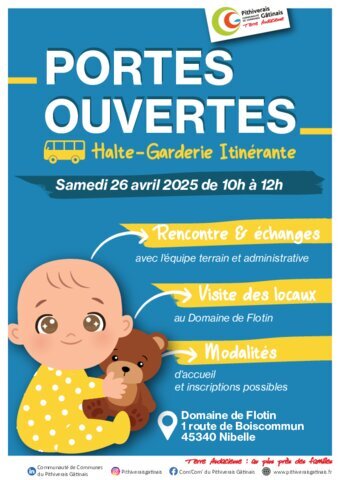 Portes ouvertes Halte Garderie Itinérante à Flotin