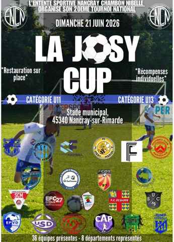 Tournoi Josy Cup 2026 