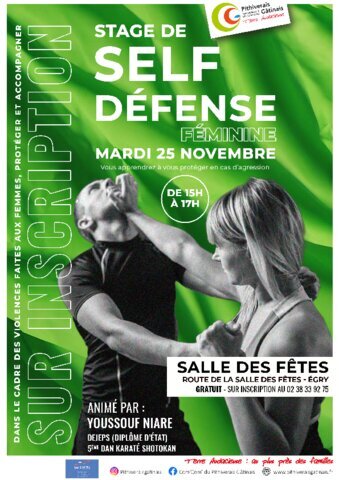 Stage de self défense féminine