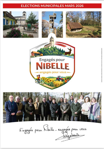Affiche "Engagés pour Nibelle"