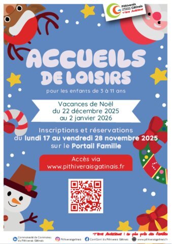 Inscriptions ALSH vacances de Noël