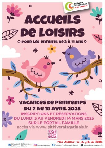 Inscriptions : vacances de printemps