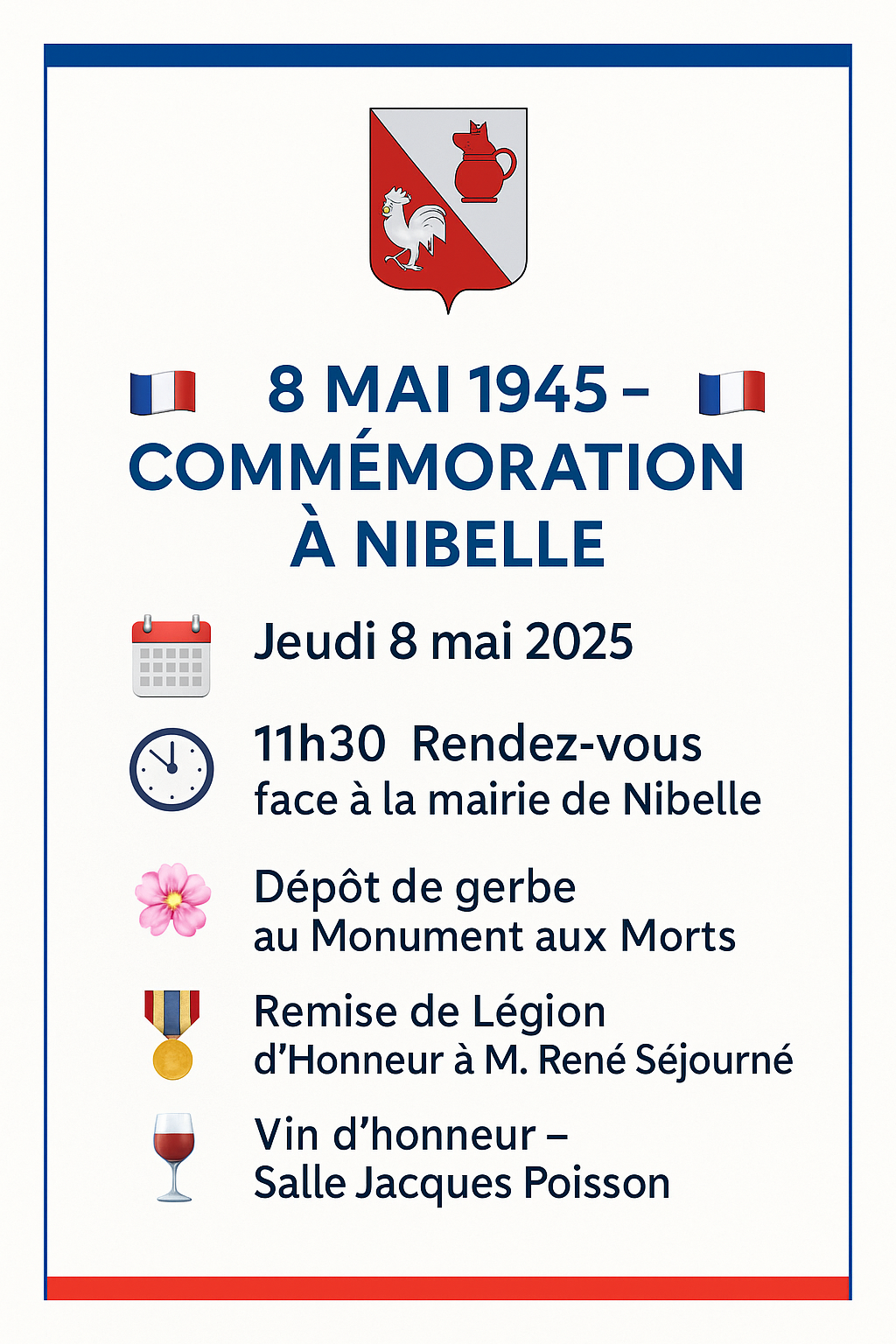 Cérémonie du 8 mai 2025