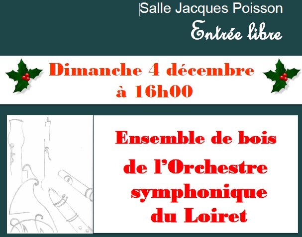 Concert gratuit 4 décembre