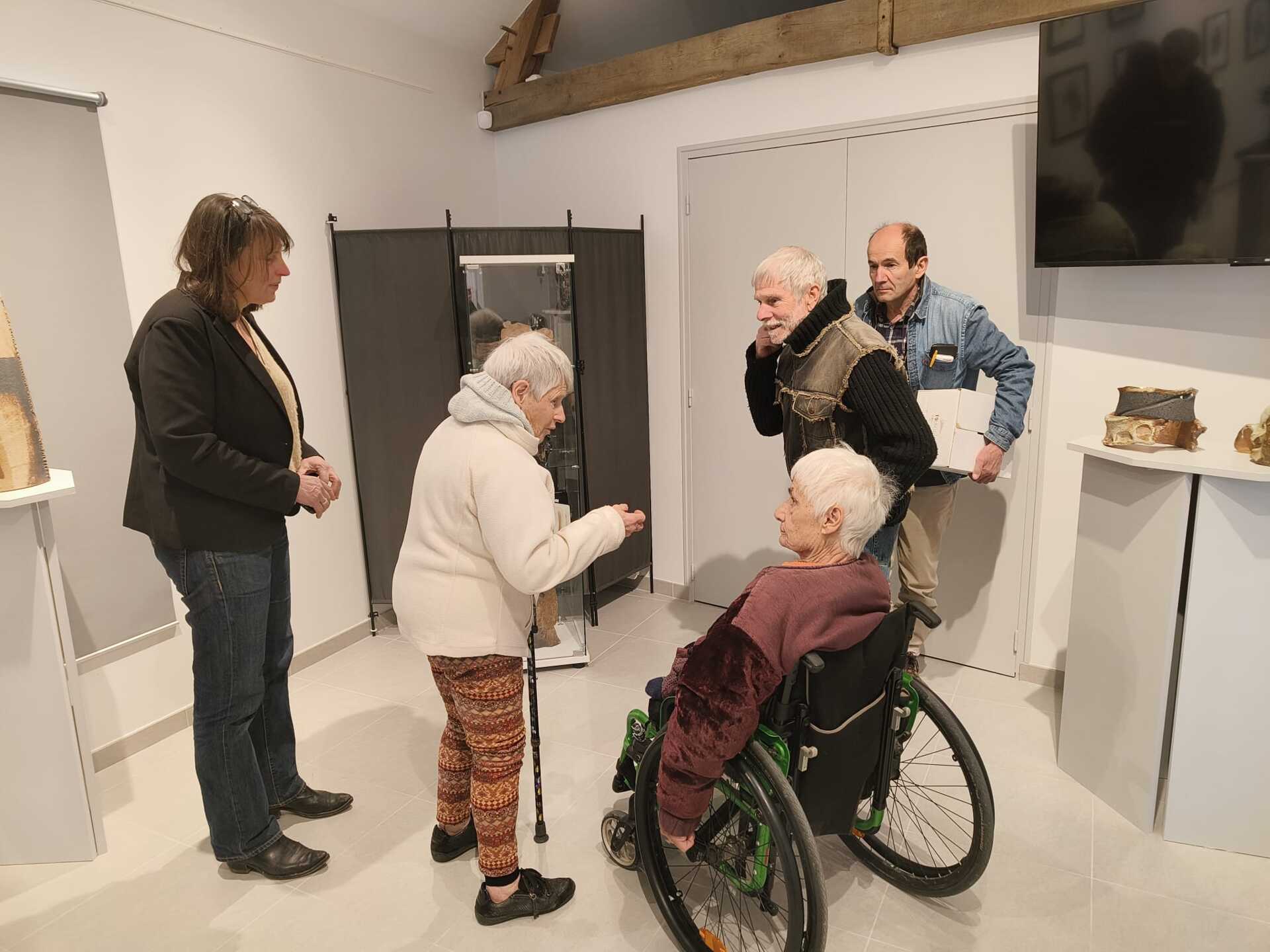 Inauguration exposition Gosse et Couturier