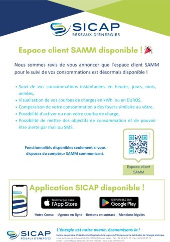Application SICAP disponible