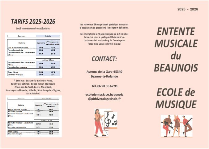 Ecole de musique du Beaunois