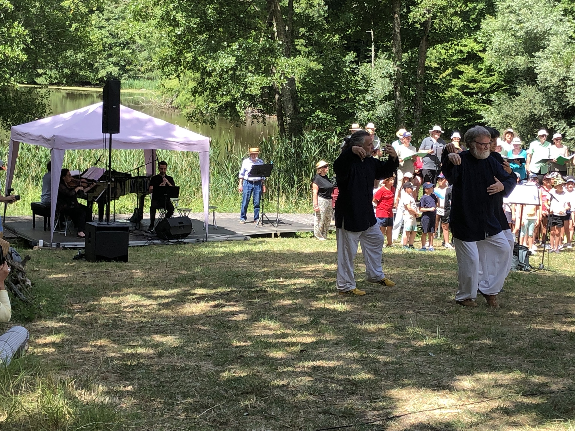 Festival au Cœur de l'Arbre - improvisation section Taï Chi Chuan de JP.Bourgeois (NLR) 