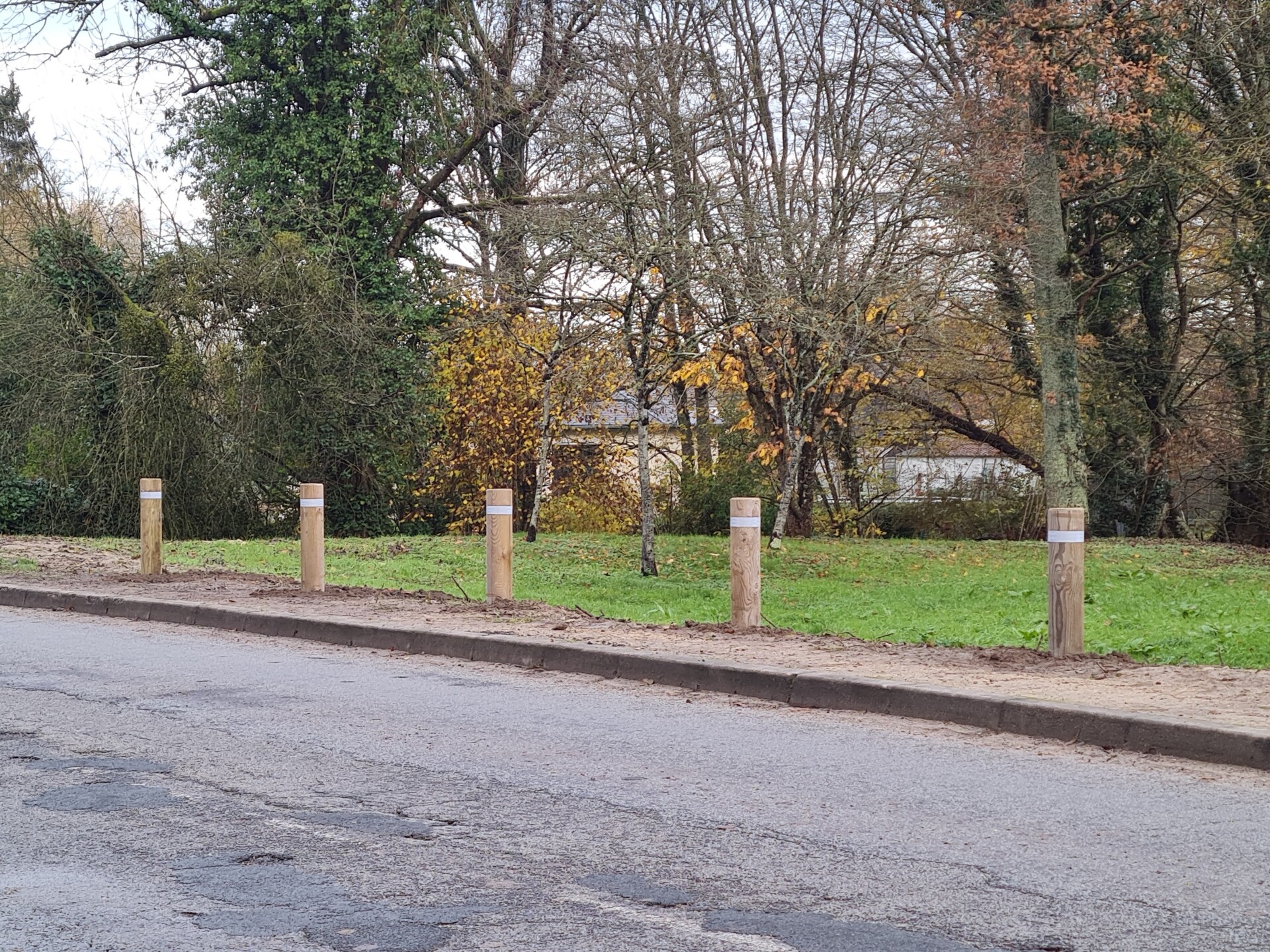 Finalisation des travaux sur le CD30 : sécurisation du virage