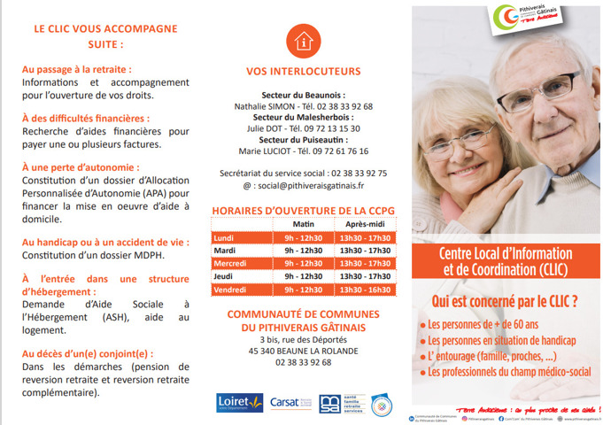 aller vers C.C. du Pithiverais Gatinais CLIC