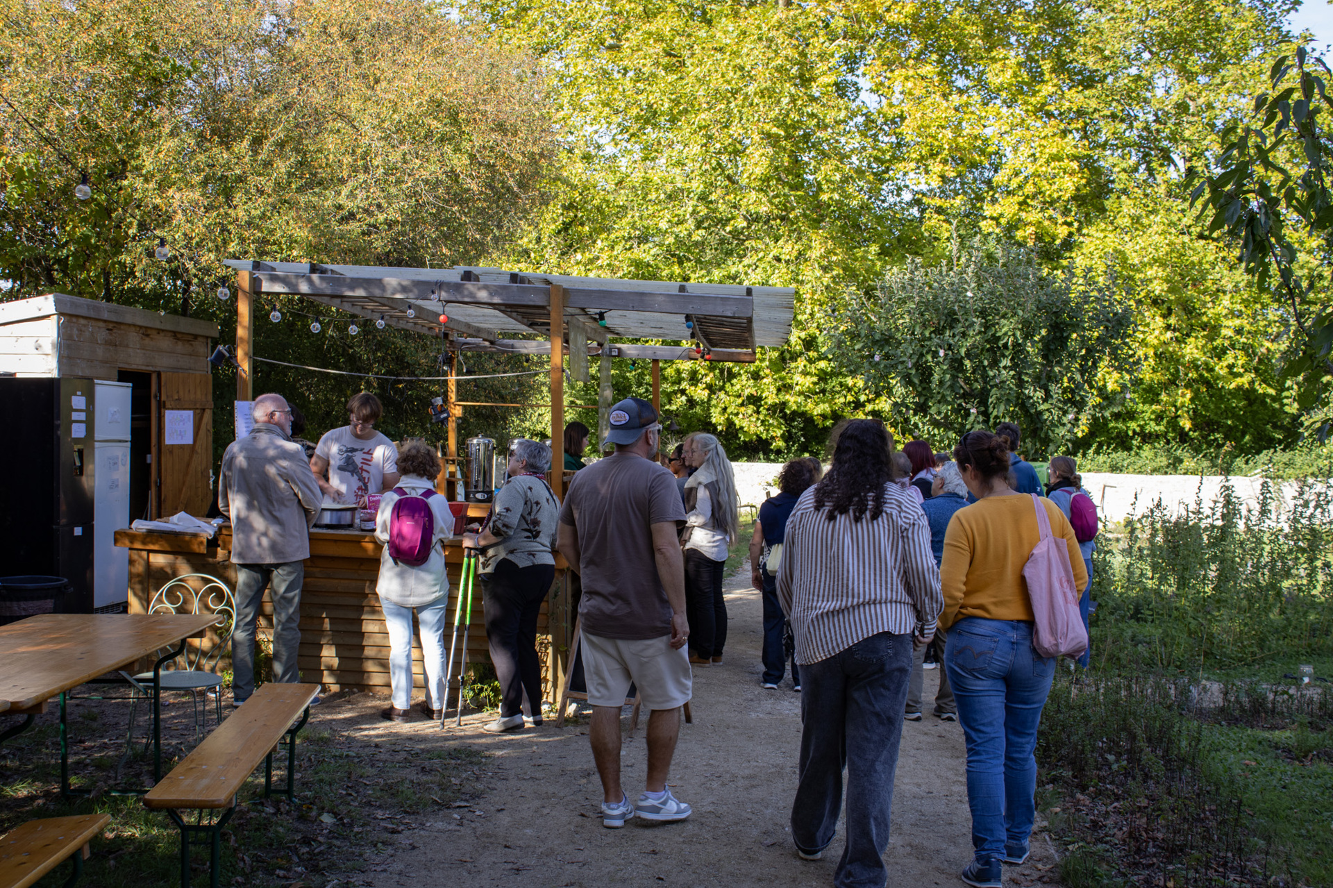 La fête en forêt au Domaine de Flotin