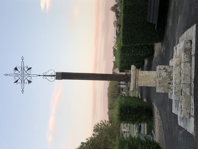 Croix du cimetière de Nibelle