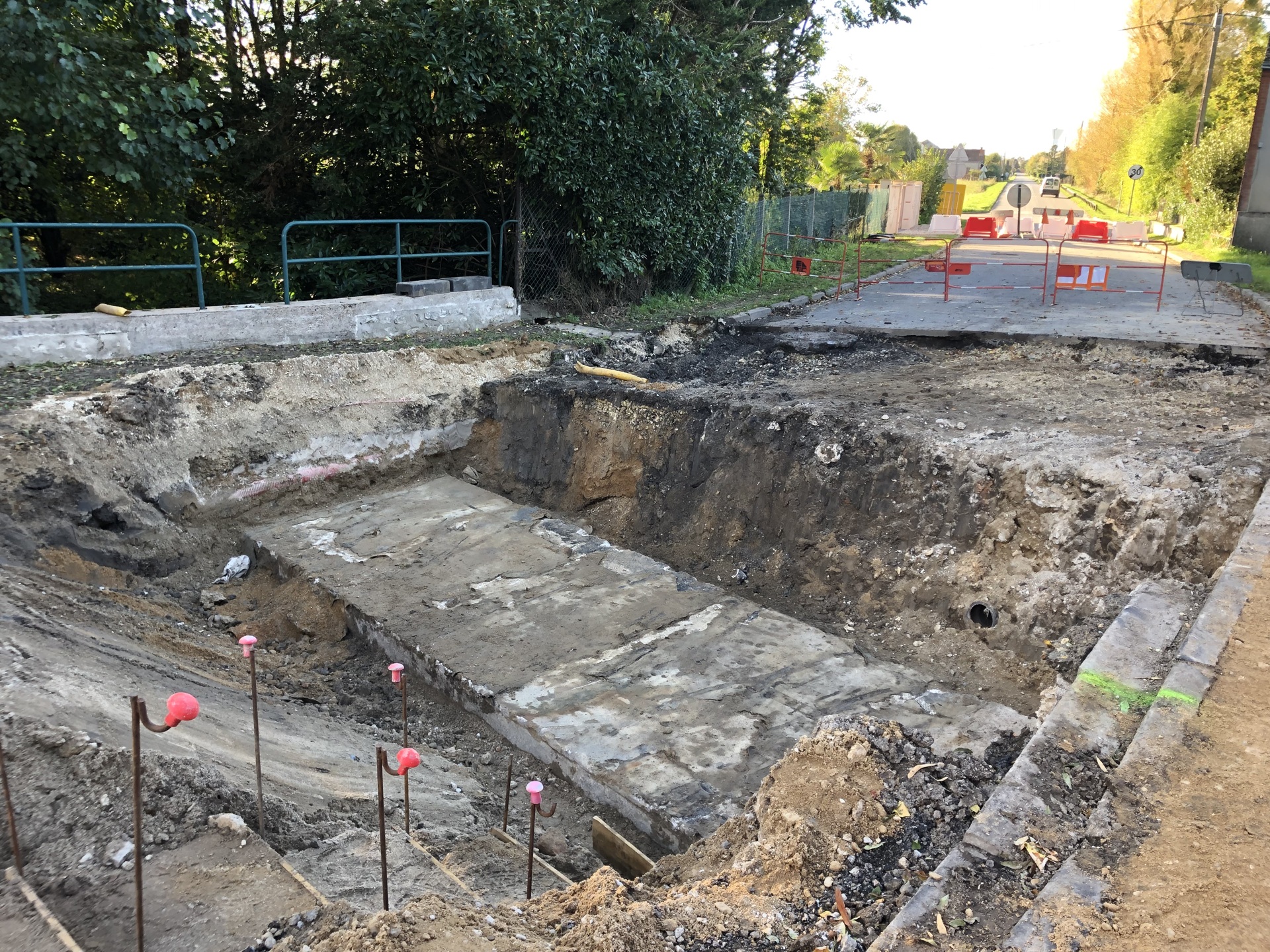 Travaux en cours 23 10 2024