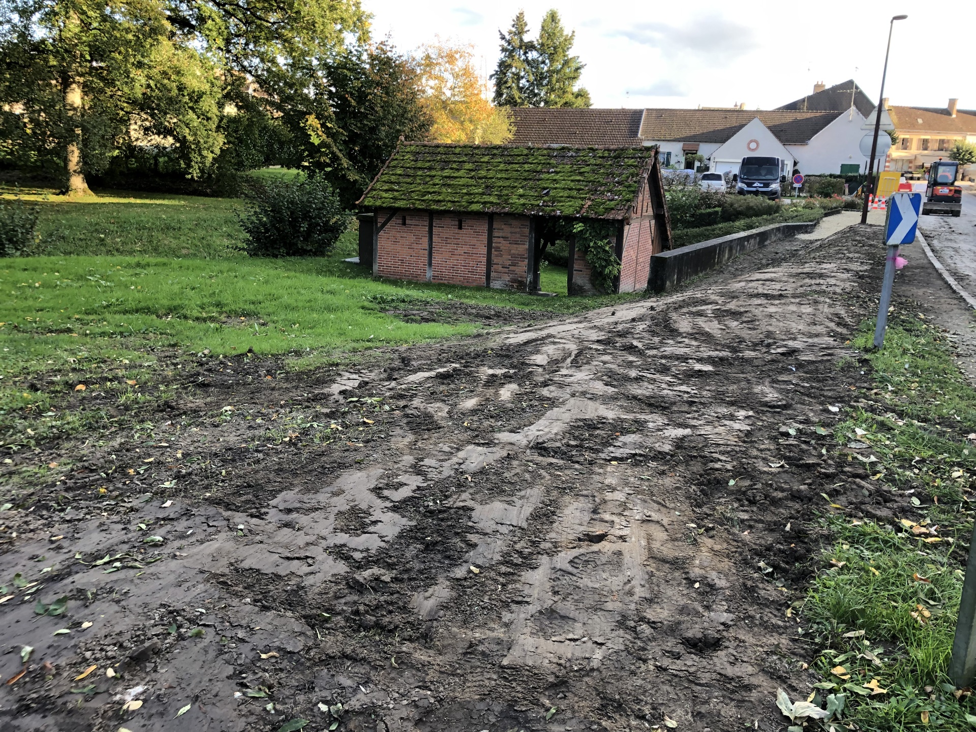Travaux en cours 23 10 2024