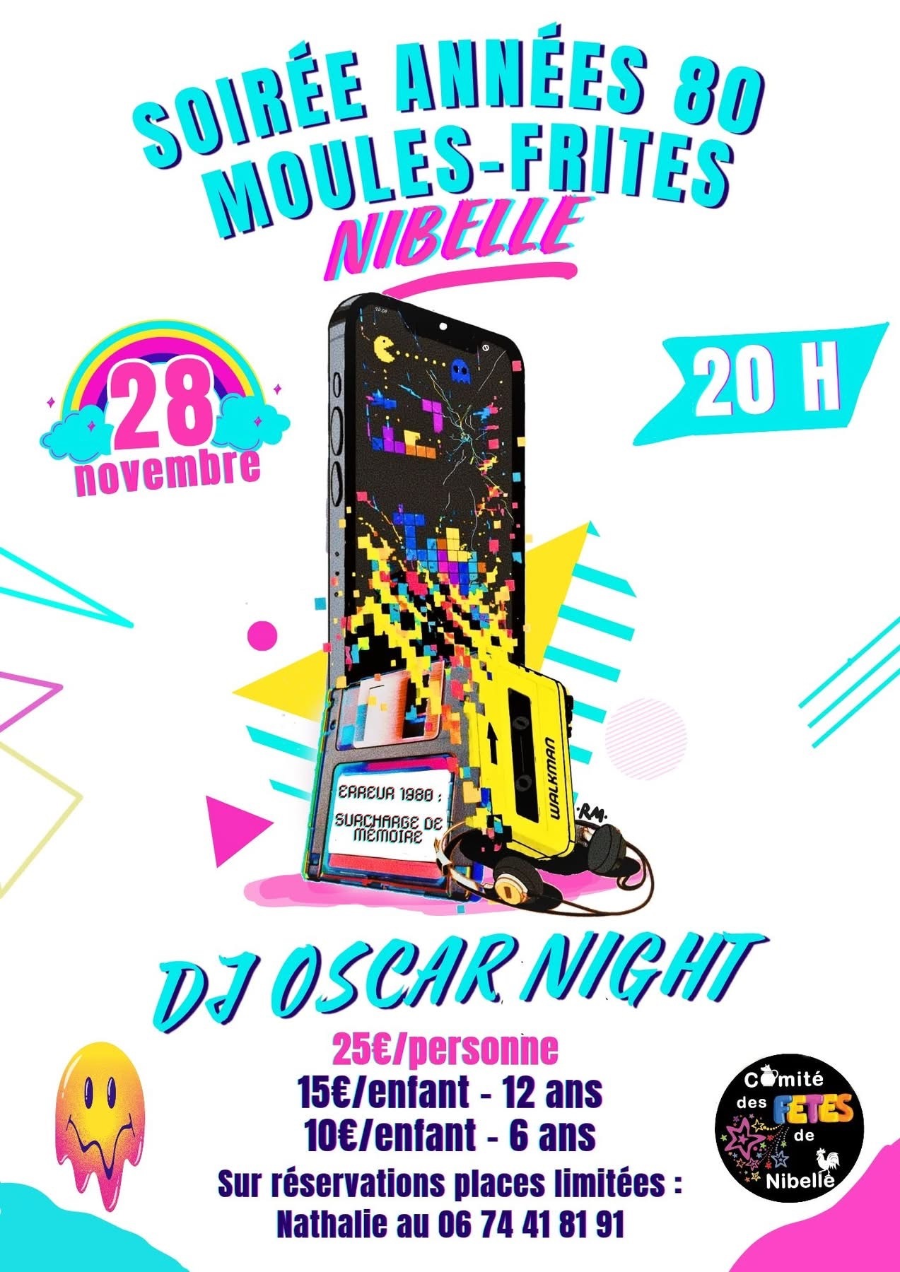 Soirée moules frites - Années'80