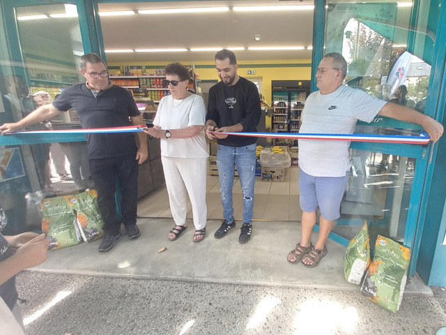 Inauguration de la Supérette de Nibelle