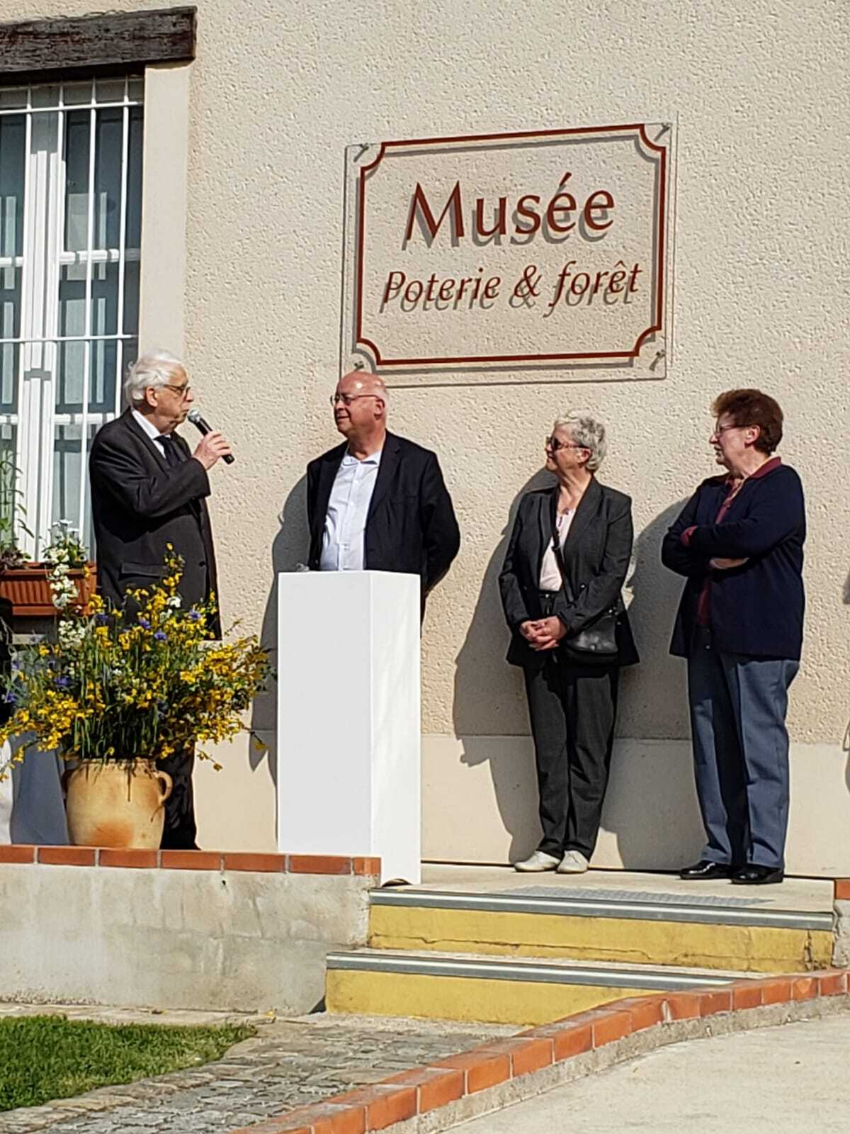 Inauguration musée Poterie et Forêt