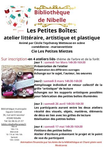 Animation bibliothèque