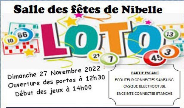 Loto du Comité des fêtes