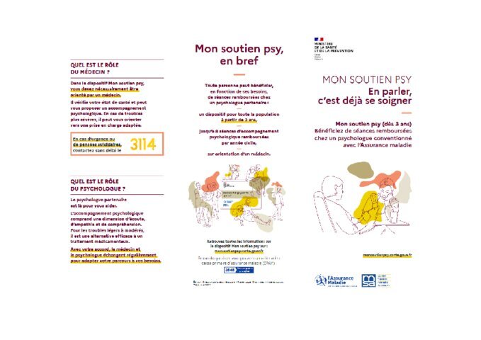 Soutien Psy : en parler c'est déjà se soigner