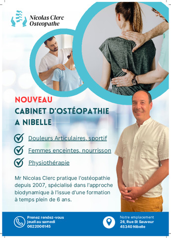 Un ostéopathe à Nibelle