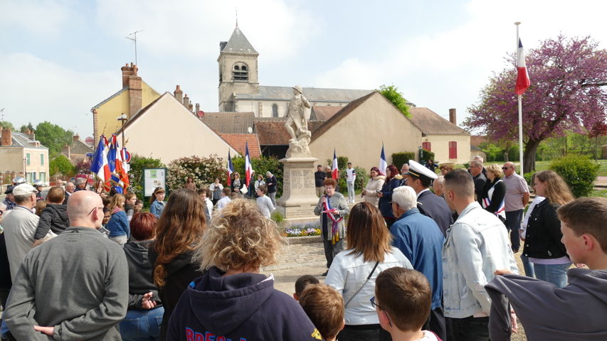 Commémoration 8 mai 2022-Hommage à Jean Goget Cérémonie 8 mai 2022