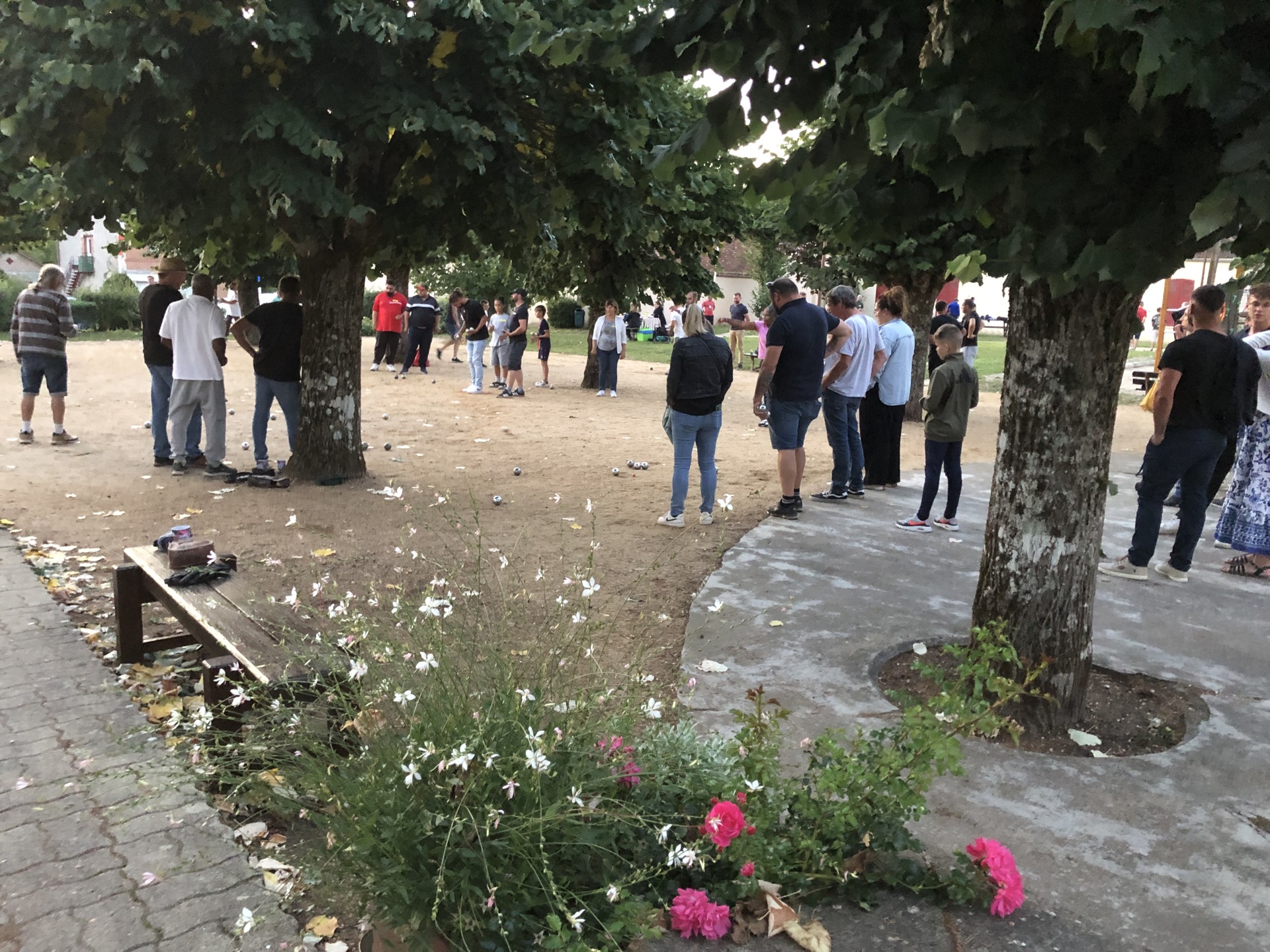 Concours de pétanque 22 08 2025