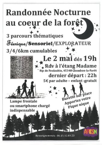 Randonnée nocturne de l'APESN