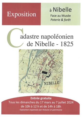 Exposition Cadastre napoléonien de Nibelle