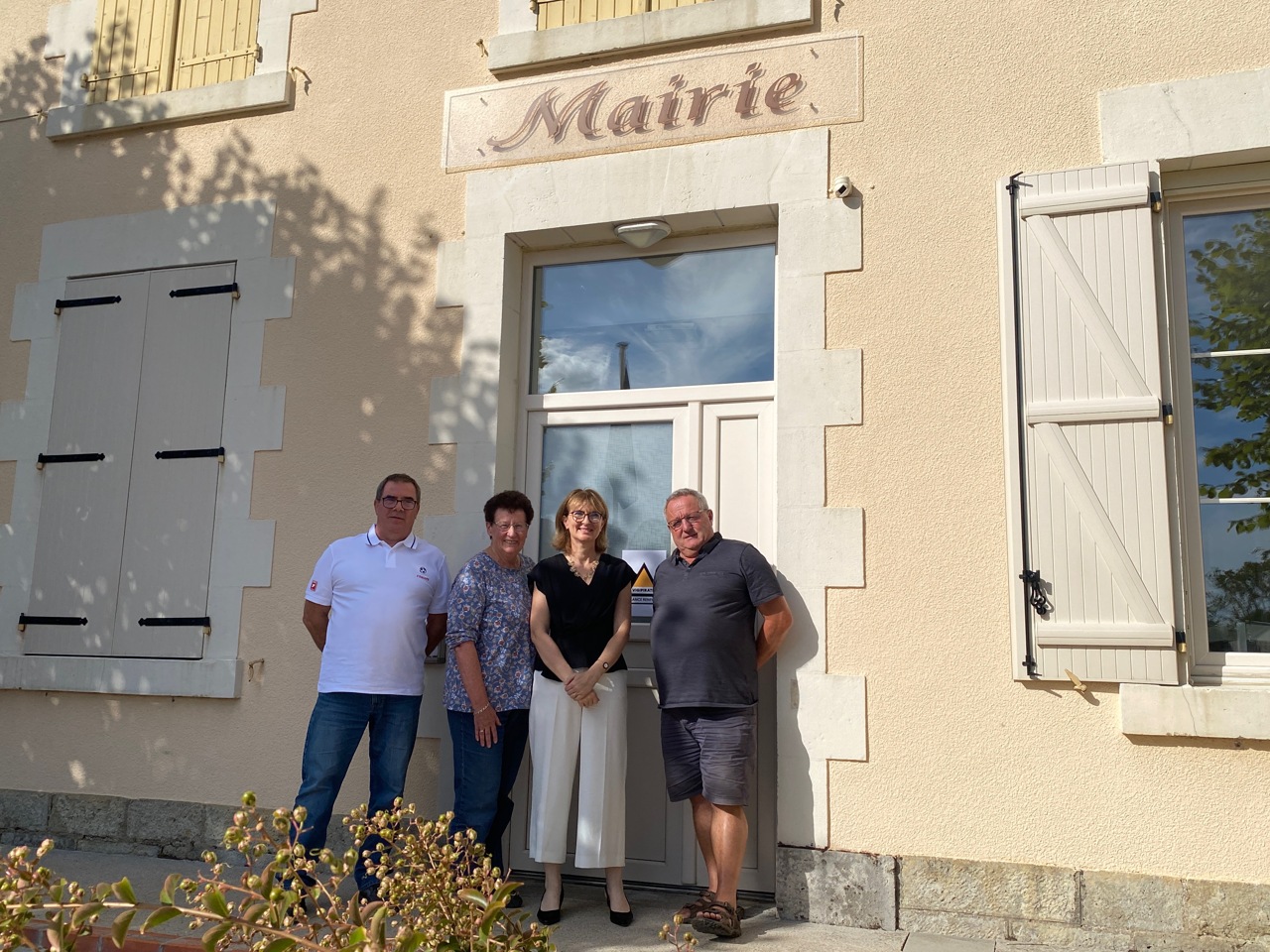 Visite de Mme Troadec, sous-préfète